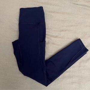 Lingswallow navy yoga pants size small